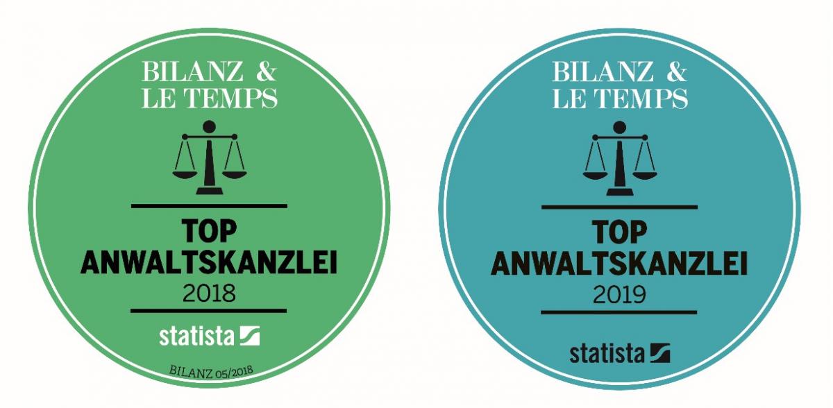 Top Anwaltskanzlei 2018 und 2019