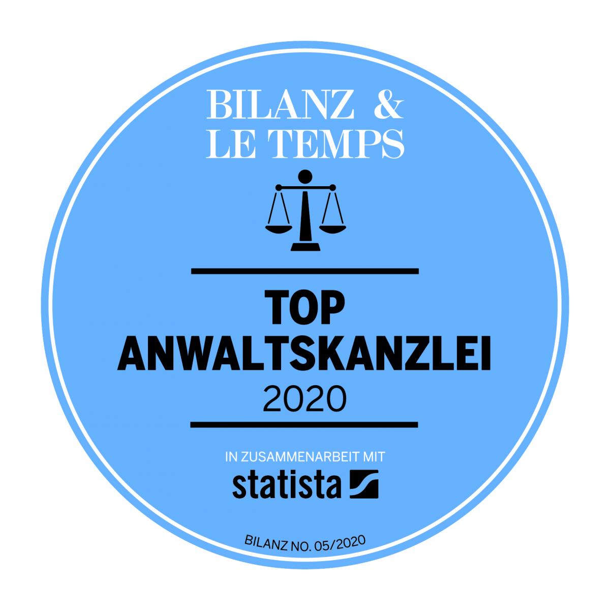 Top Anwaltskanzlei 2020
