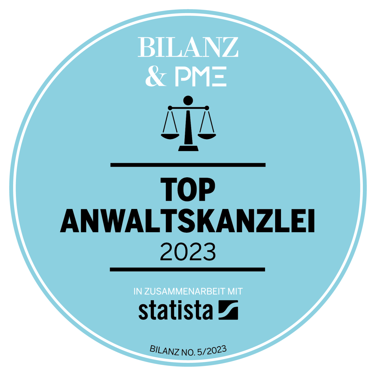 Erneut Top Kanzlei für 2023