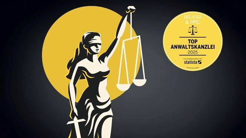 Top Anwaltskanzlei auch 2025